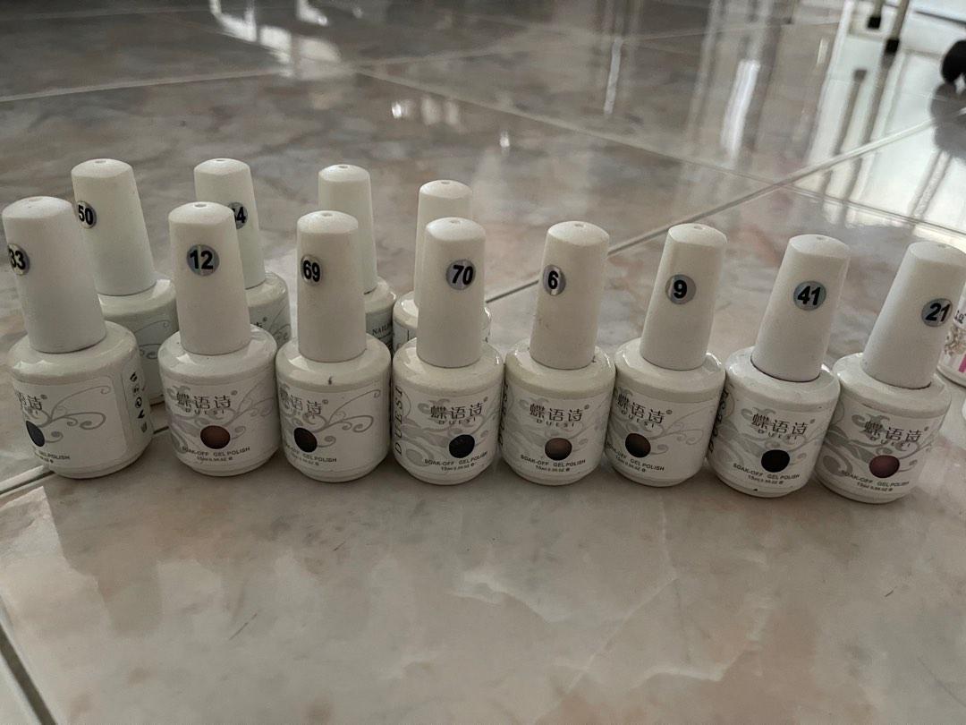 Gelish nail polishes (Multiple brands), Beauty & Personal Care, Hands