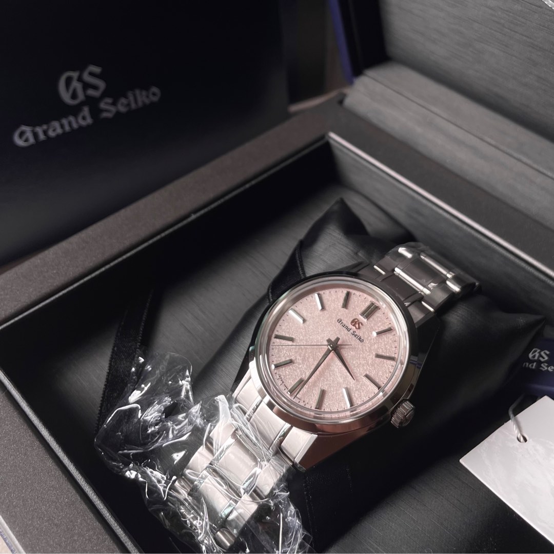 BNIB) Grand Seiko SBGW289 Sakura Cherry Blossom - 44GS 55th Anniversary  Limited Edition (Trade open to other watches like JLC, rolex, omega etc.),  Luxury, Watches on Carousell