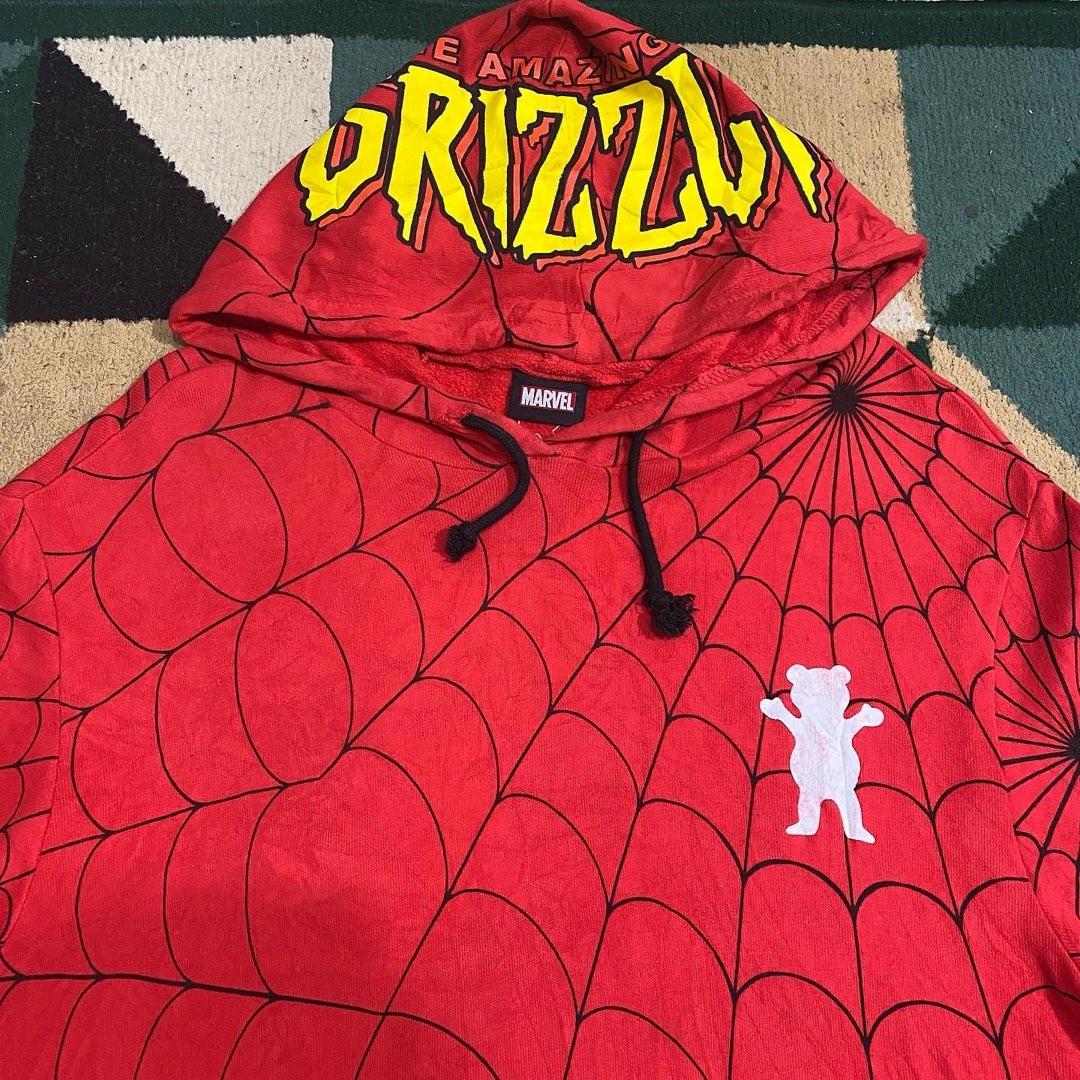 Grizzly Skateboarding x Marvel The Amazing Spider man Hoodie