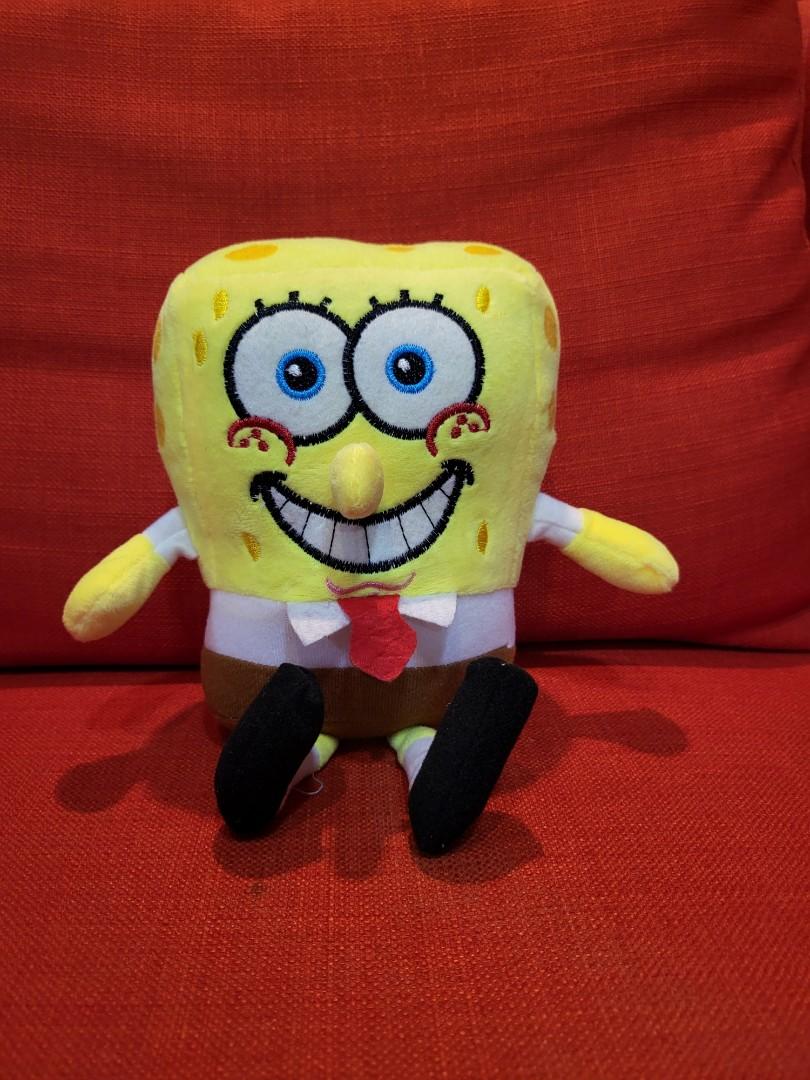 Happy Spongebob plush, Hobbies & Toys, Toys & Games on Carousell