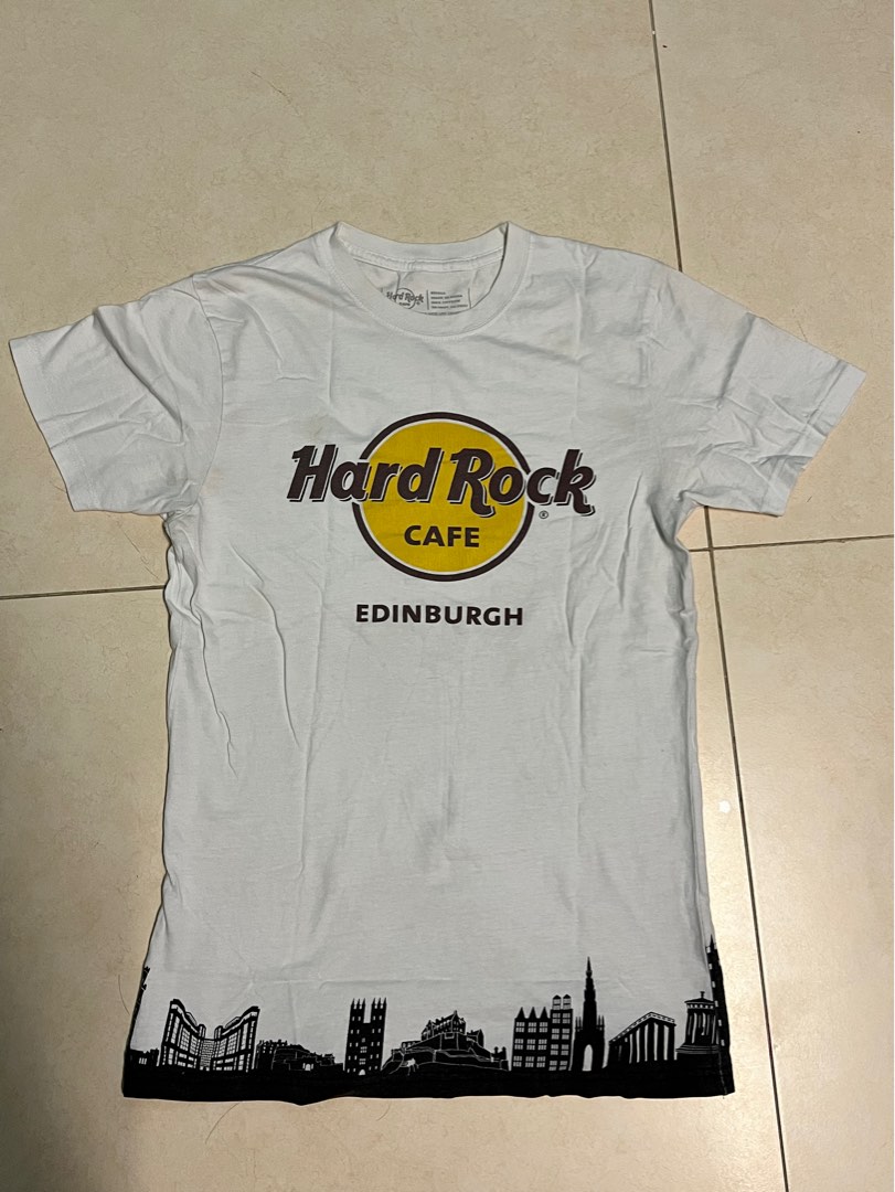 Hard Rock Tee (EDINBURGH), Men's Fashion, Tops & Sets, Tshirts & Polo ...