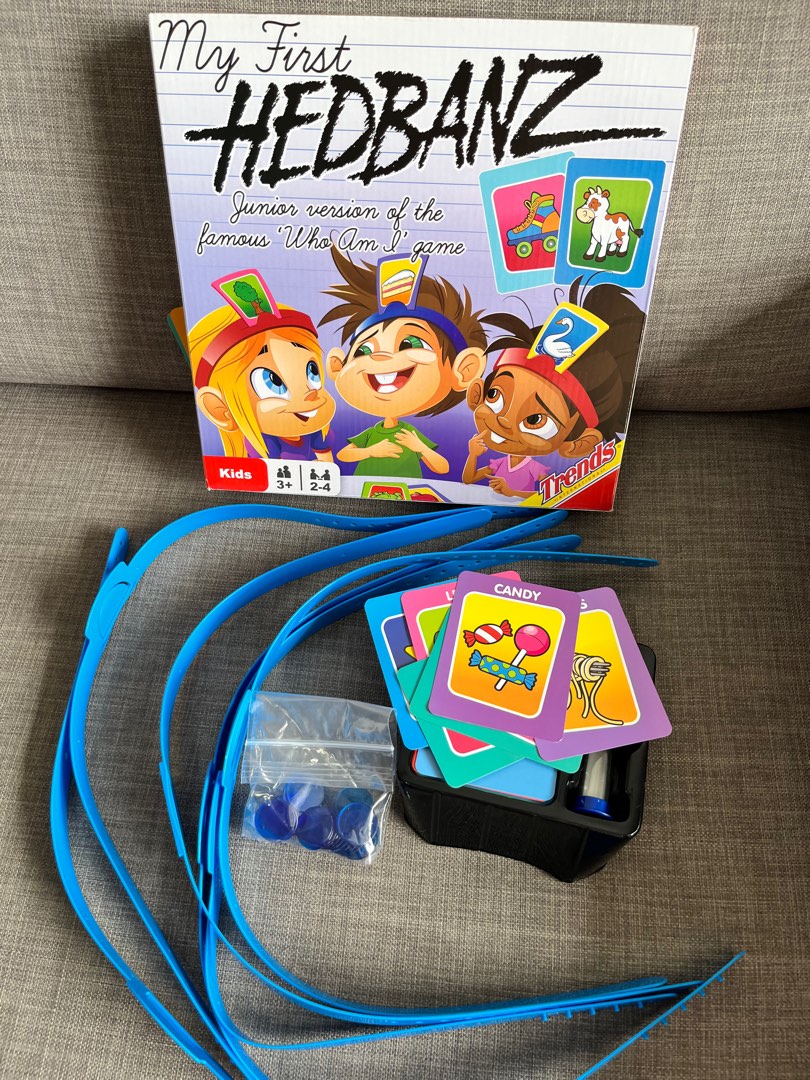 Hedbanz Game, Hobbies & Toys, Toys & Games on Carousell