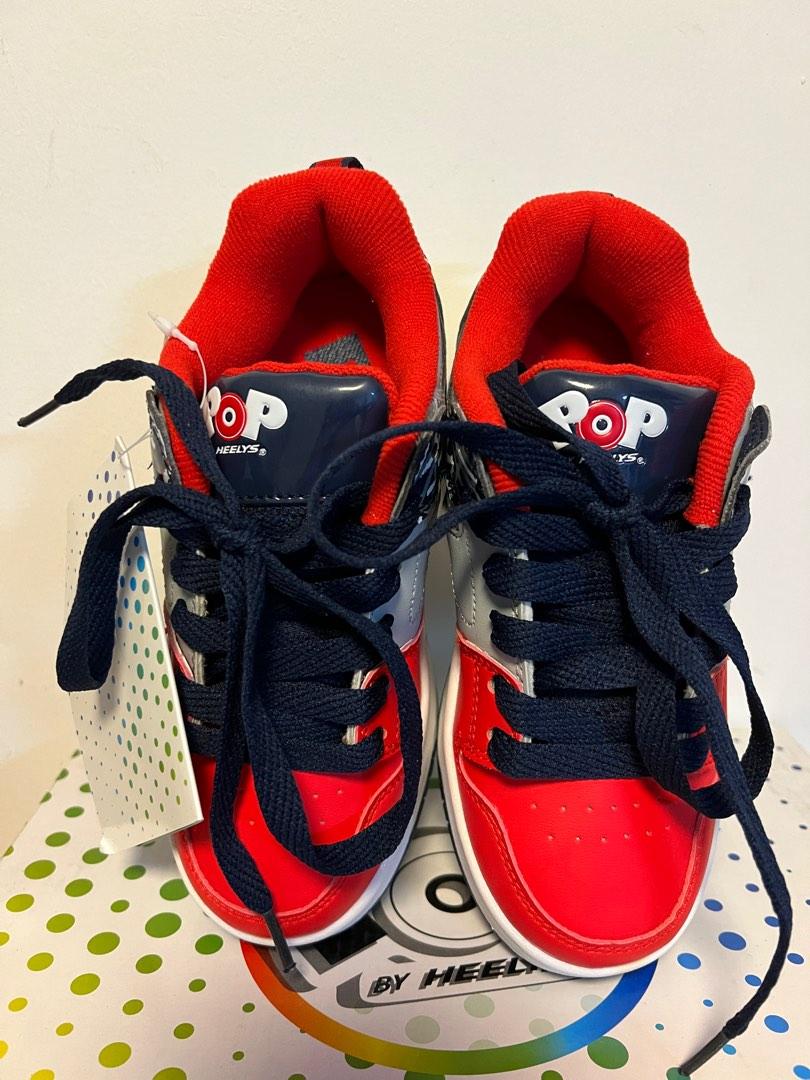 HEELYS POP Push Button Wheeled Roller Shoe