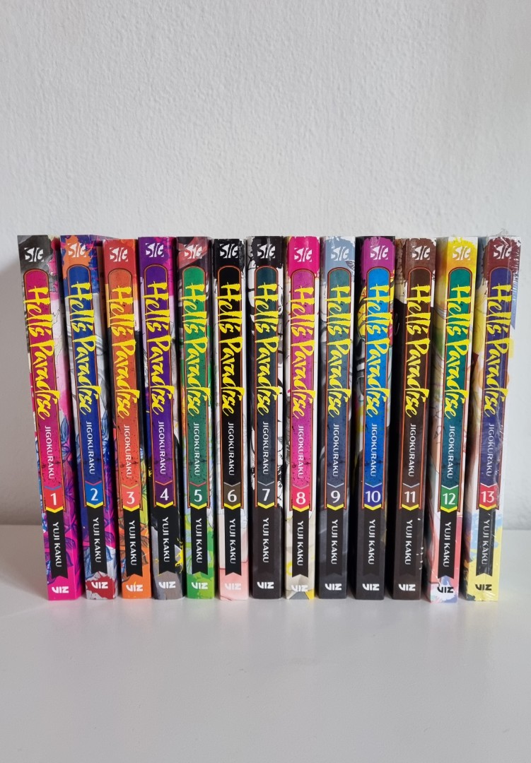Hell's Paradise Volumes 1-13 Complete Set
