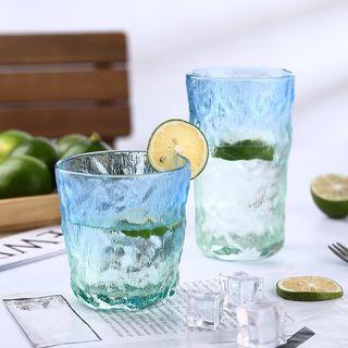 High Quality Nordic Style Creative Gradient Color Pattern Glacier Juice Bubble Water Coffee Cup