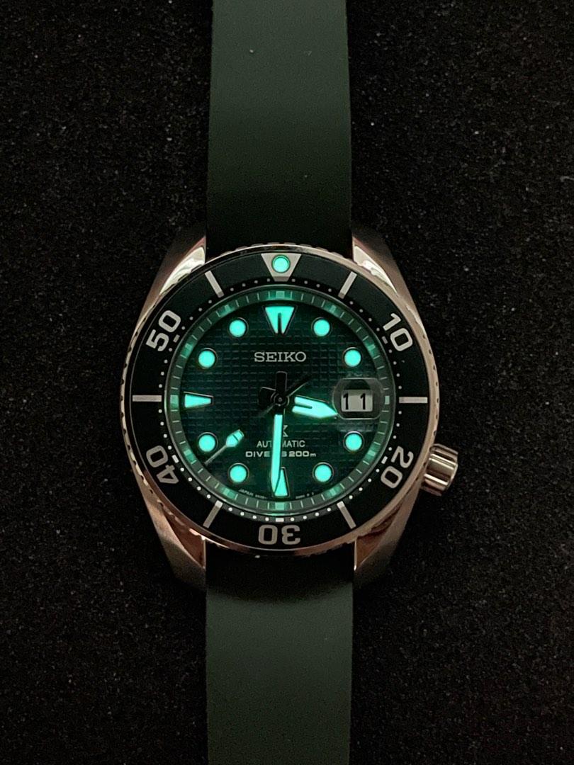 Highly collectible Special Edition Seiko Prospex Sumo Ice Diver SPB177,  Luxury, Watches on Carousell