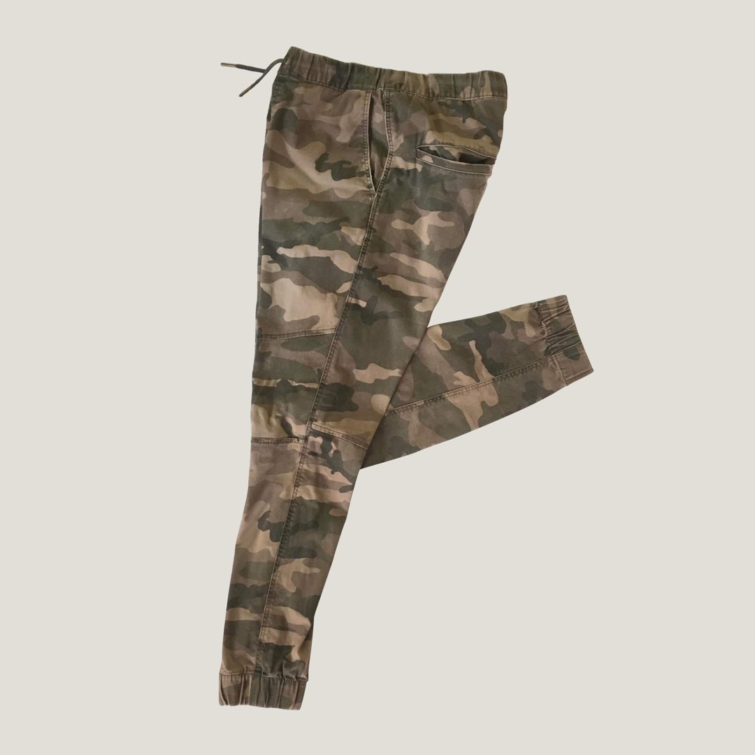 H M Jogger Pants Camo