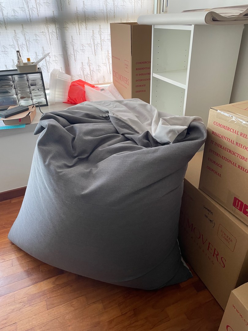 Huge bean bag rarely used Furniture Home Living Furniture