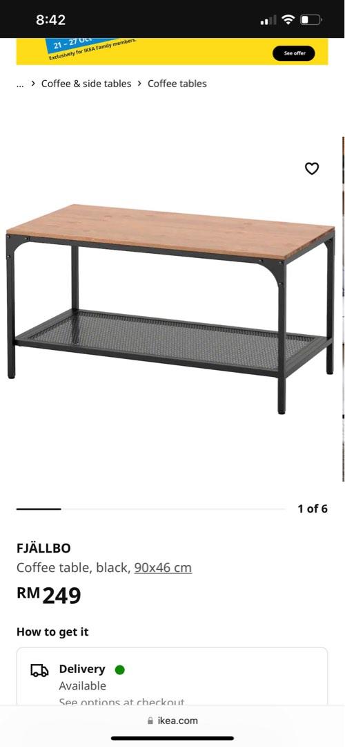IKEA coffee table, Furniture & Home Living, Furniture, Tables & Sets on