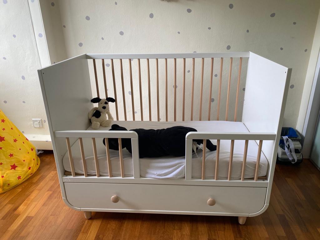 IKEA cot / toddler bed, Babies & Kids, Baby Nursery & Kids Furniture