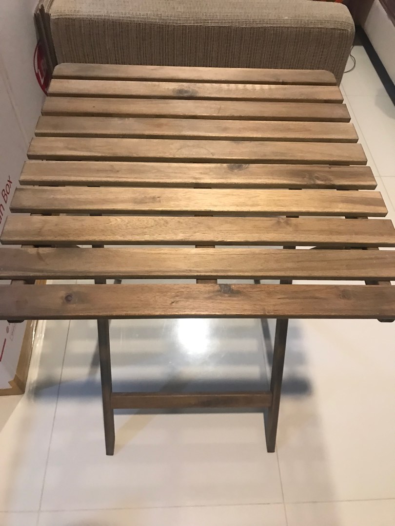 Ikea Outdoor Folding table, Furniture & Home Living, Outdoor Furniture on Carousell