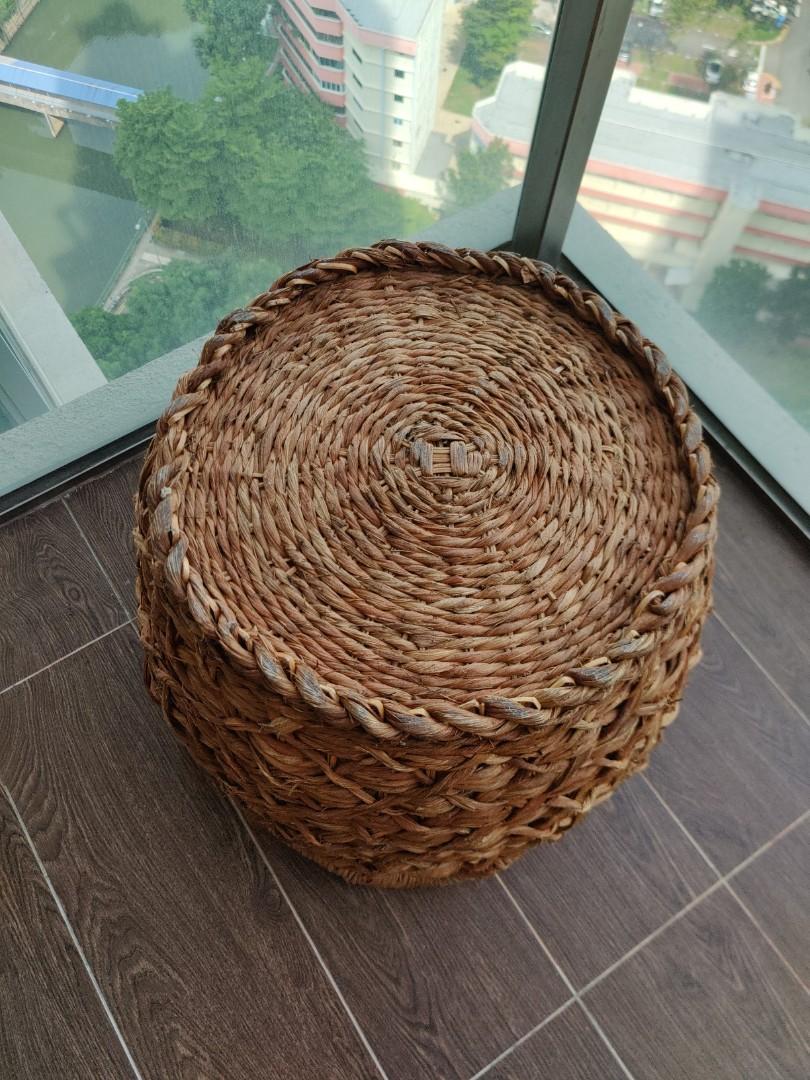 IKEA Rattan Basket, Furniture & Home Living, Home Improvement