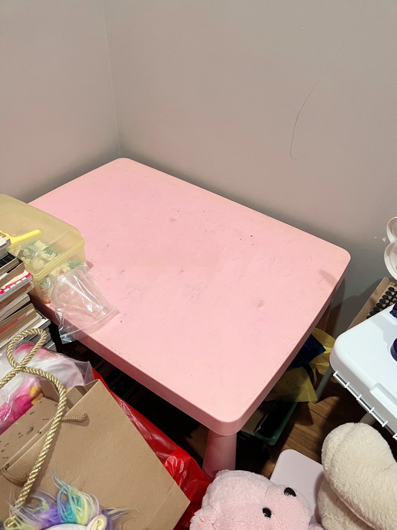 IKEA table and chairs, Babies & Kids, Baby Nursery & Kids Furniture