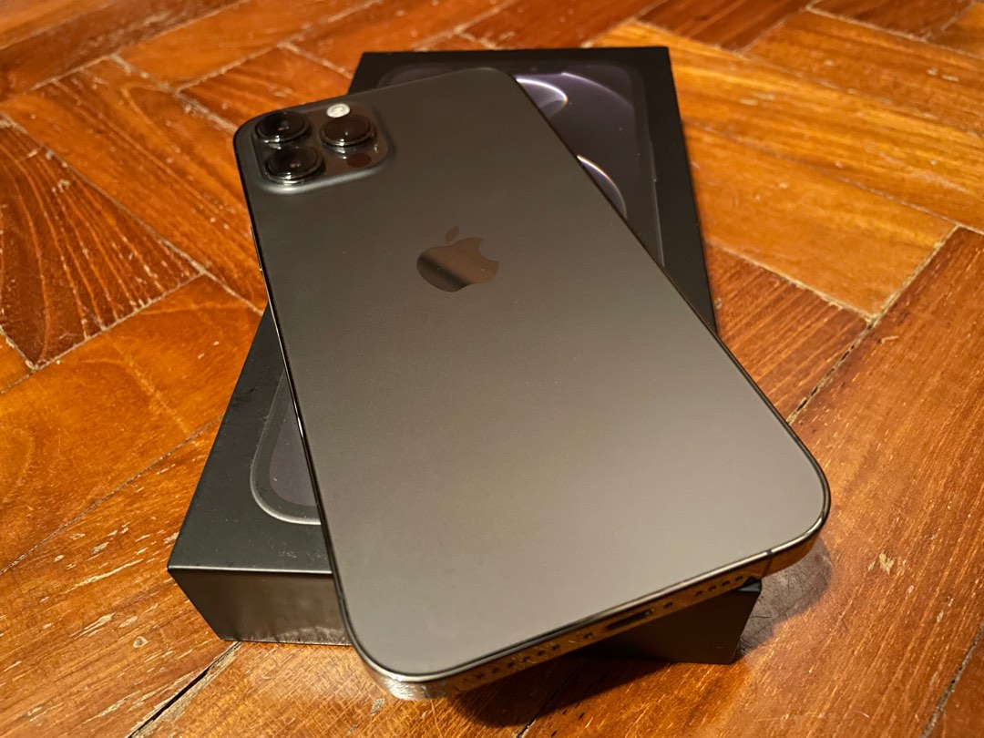 iPhone 12 Pro Max (128gb, black), Mobile Phones & Gadgets, Mobile ...