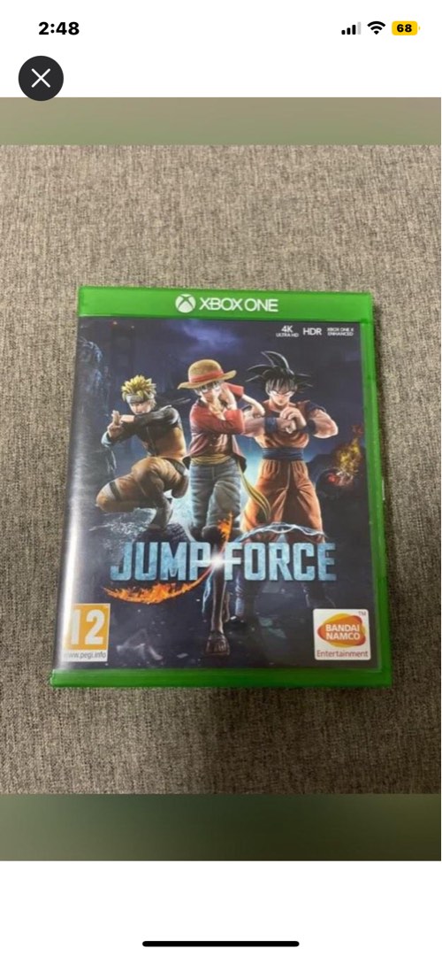 Jump force, Video Gaming, Video Games, Xbox on Carousell