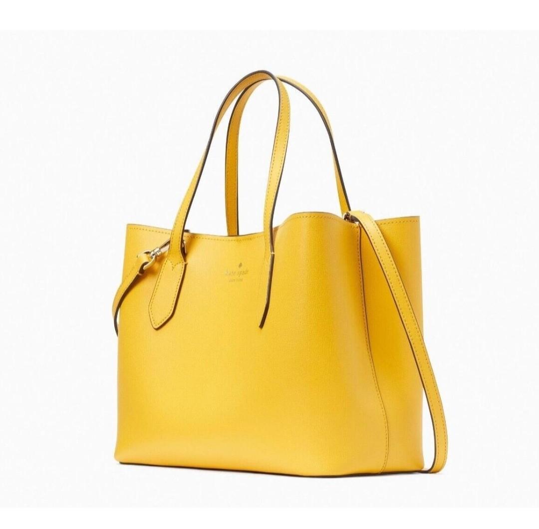 Kate Spade Harper Satchel Grain Leather Sunflower Women s Fashion