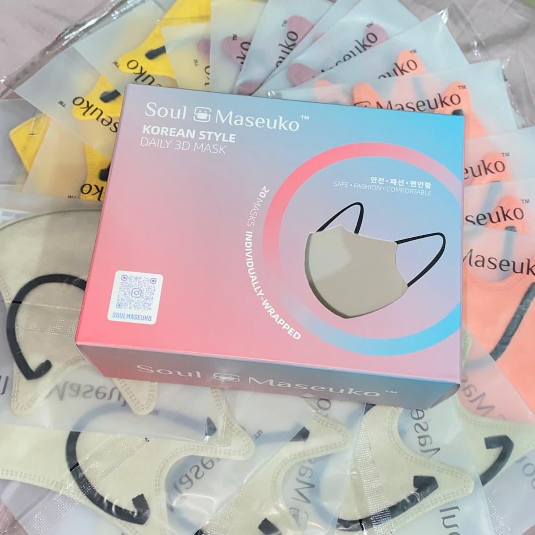 KF95 Korean 3D Face Mask, Health & Nutrition, Face Masks & Face Shields