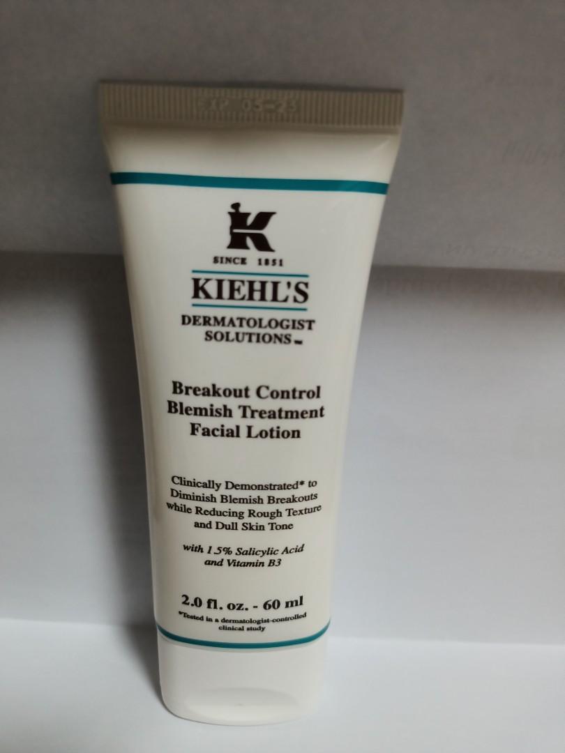 Kiehl's Breakout Control Blemish Treatment Facial Lotion, Beauty