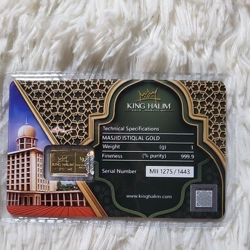 King Halim Gold Bar, Luxury, Accessories on Carousell