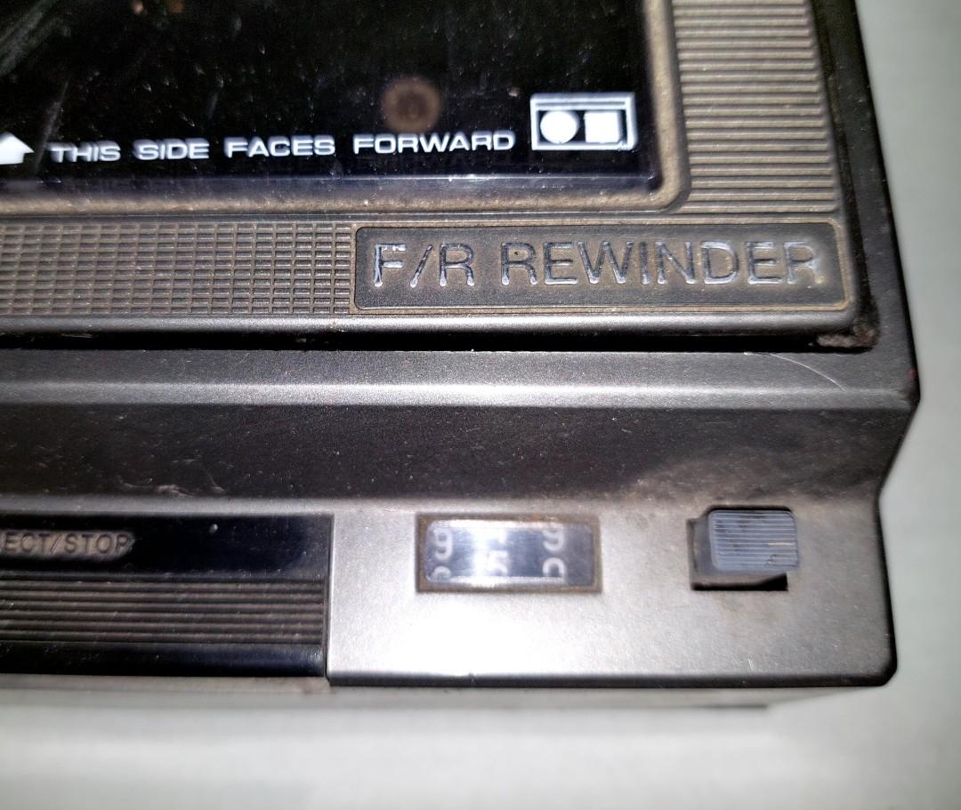 KINYO, Betamax Rewinder w/ Fast Forward Function and Counter, 110/220