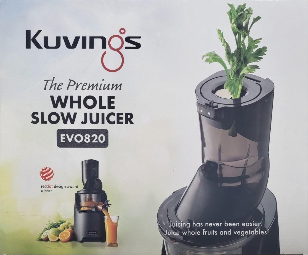 Kuvings The Premium Whole Slow JuicerEVO820, TV & Home Appliances