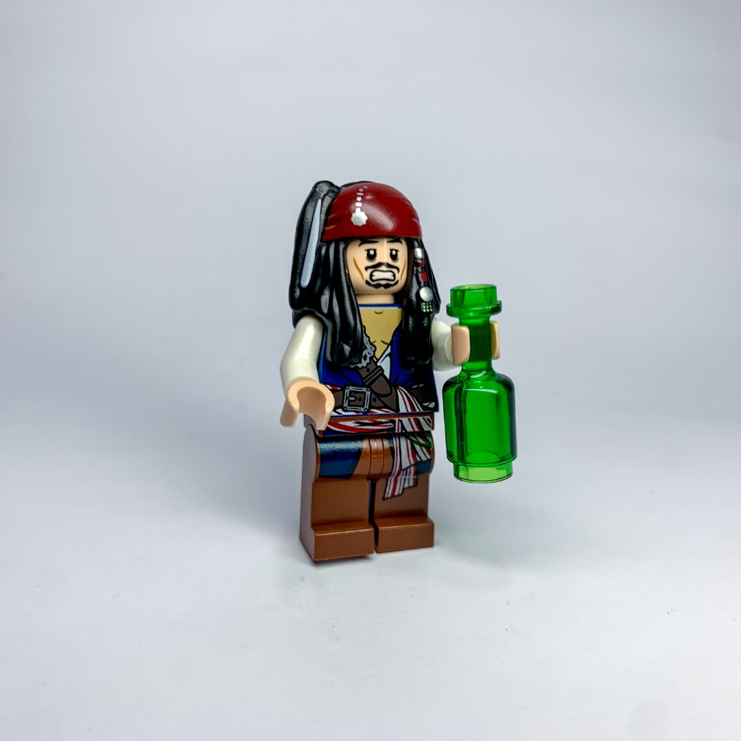 Lego Captain Jack Sparrow poc001, Hobbies & Toys, Toys & Games on Carousell