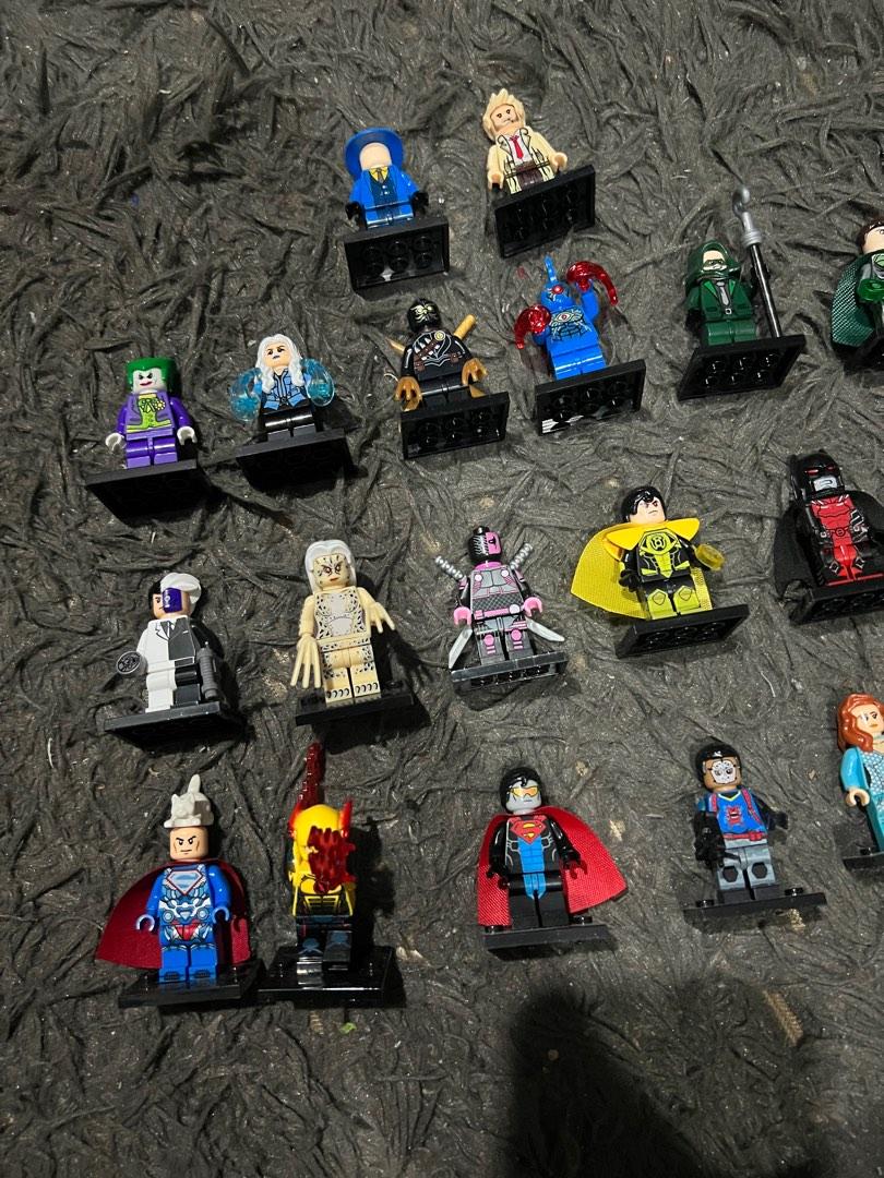 LEGO DC Comics Superheroes Villains Minifigures Lepin