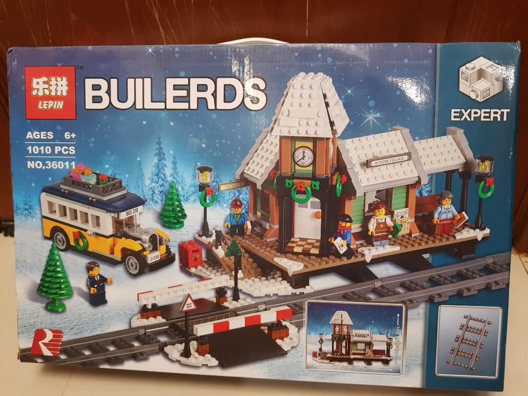 Lepin 36011(Not Lego Expert 10259 Winter Village Station)(Price include ...