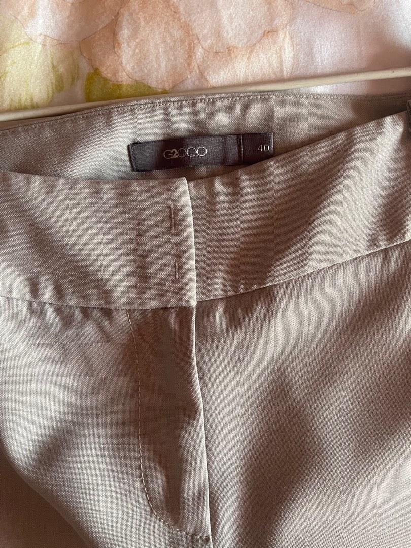 Light Grey Work pants, Women's Fashion, Bottoms, Other Bottoms on Carousell