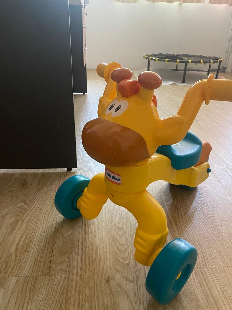 little tikes giraffe tricycle, Babies & Kids, Infant Playtime on Carousell