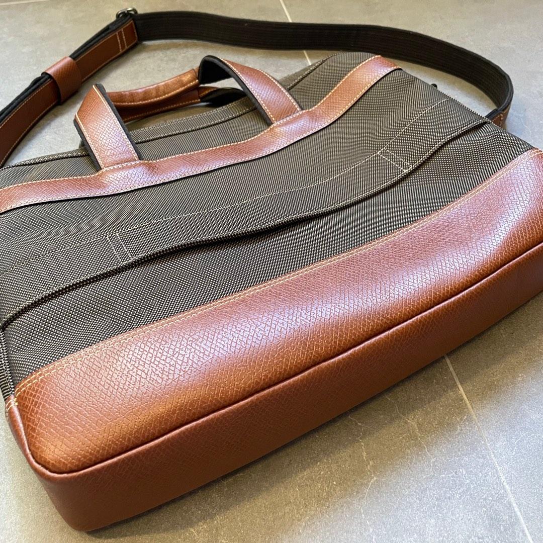 Longchamp leather laptop/document bag, Computers & Tech, Parts