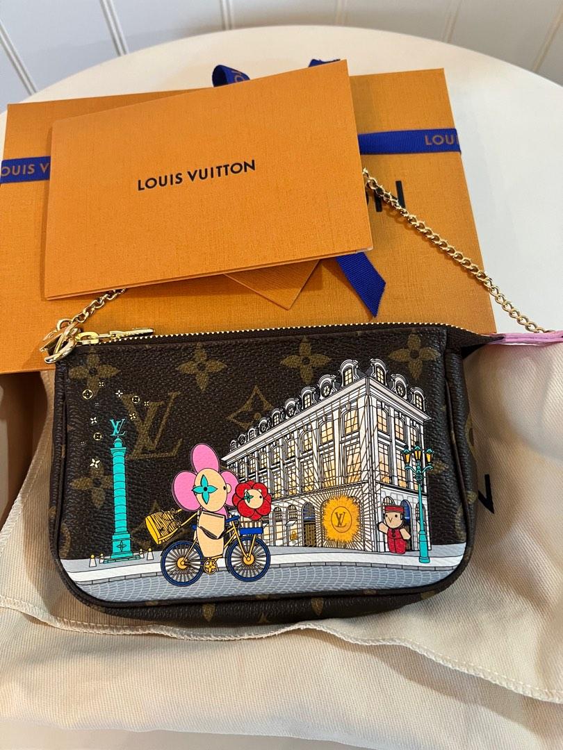 Louis Vuitton Christmas Edition 2019 Mini Pochette , Luxury, Bags & Wallets  on Carousell