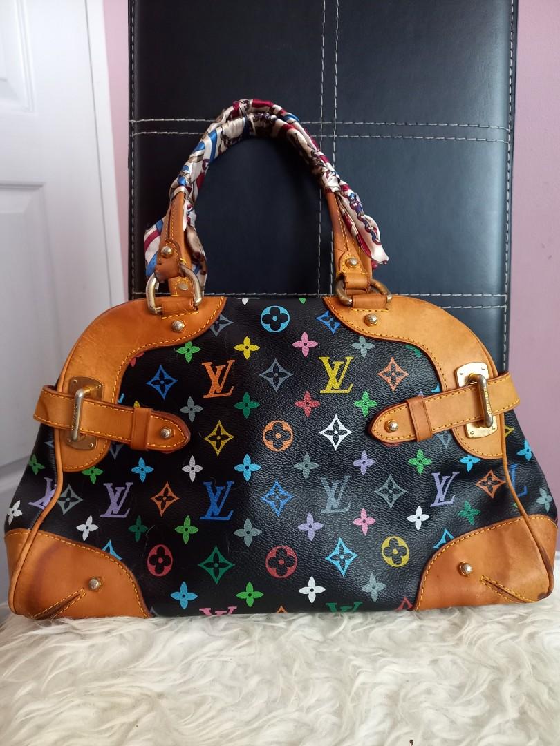 Louis Vuitton Multicolor Claudia (Category: Luxury Bags & Wallets) located in Ozamiz City. Submitted by chanelkiss20 (Listing ID 1193622056, Image 2). Description: coded japan source sign of usage issue: oxidized at mga cracks sa handle kaya may mga twillies. At mga water marks sa vanchetta at konting rubs sa piping pero di halata bawal sa maarte.
