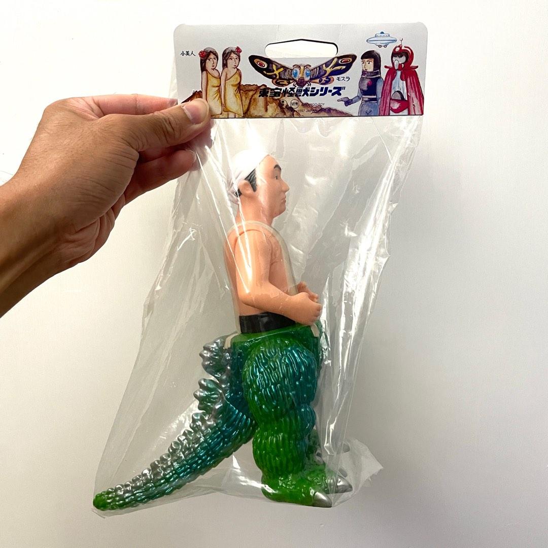 🇯🇵日本直送現貨】M1号｜Haruo Nakajima Godzilla 復古綠藍金屬漆｜中島春雄ゴジラグリーンゴジラ世紀の大怪獣ソフビフィギュア｜  (2022年製|約225mm高）哥斯拉｜Sofubi, 興趣及遊戲, 玩具& 遊戲類-