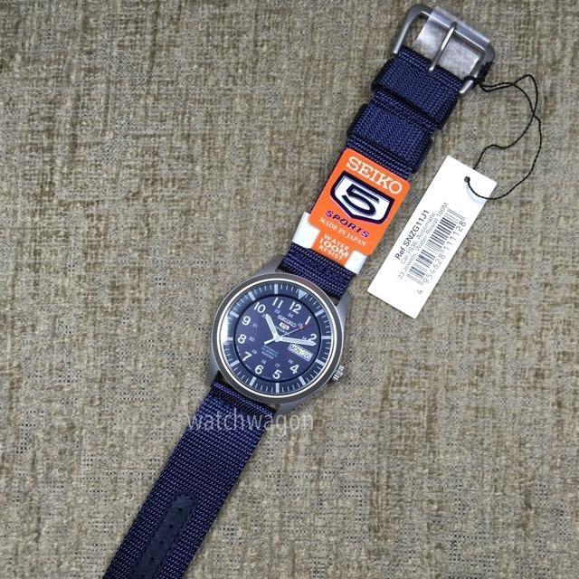 SOLD OUT 🔥🔥Made in Japan Seiko Sports SNZG11J1 Blue Dial Blue