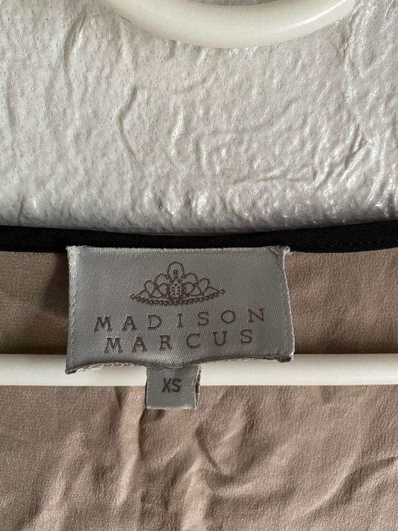 Haut Madison Marcus Femme – Taille L – Noir – Soie Mixte – Sans Manches – Occasion Très Bon État