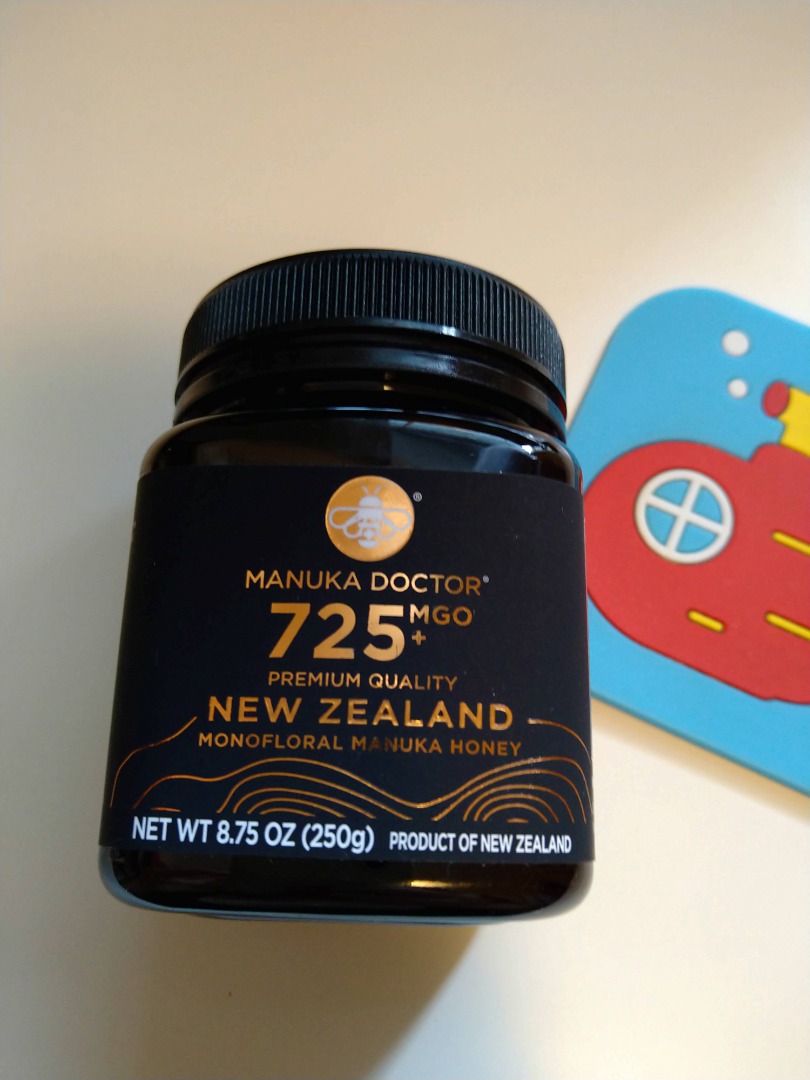 Manuka Honey Manuka Doctor 麥盧卡蜂蜜umf15 Mgo 725 250g 蜂蜜 潤喉 新冠中招 紓緩喉嚨痛 殺菌 一條線加速 Covid 19 保健 胃痛 濕疹