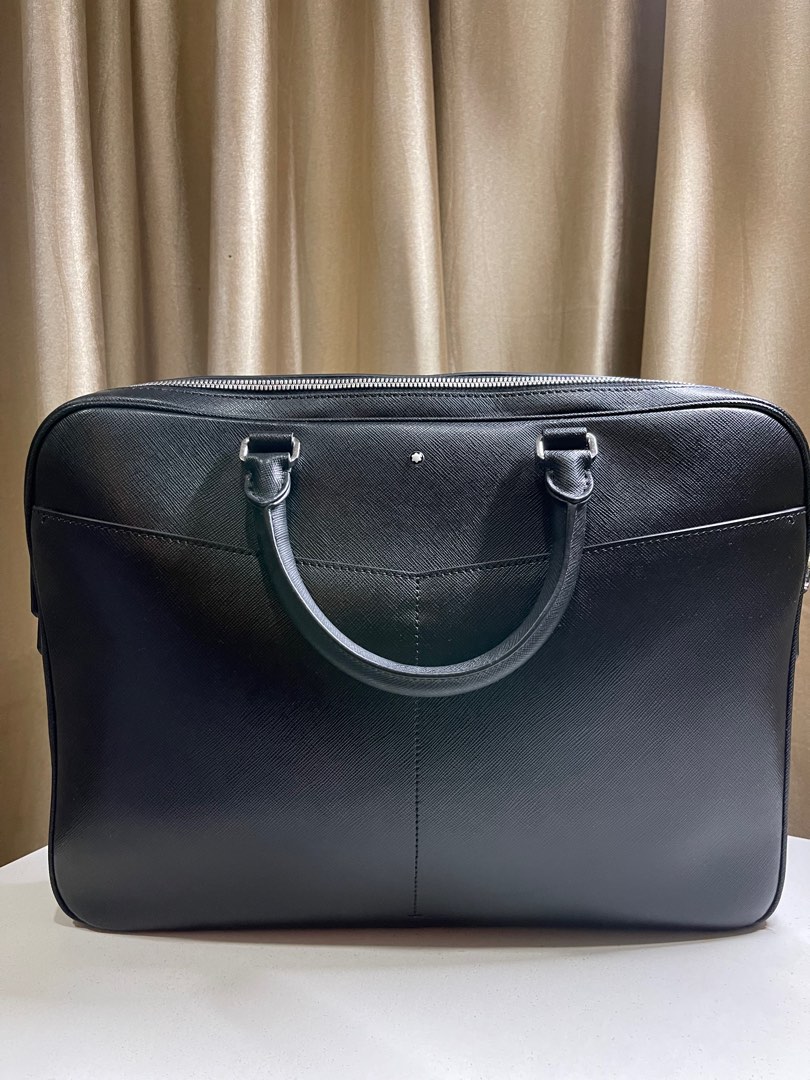 Authentic Montblanc Sartorial Ultra Slim Document Case Briefcase Laptop