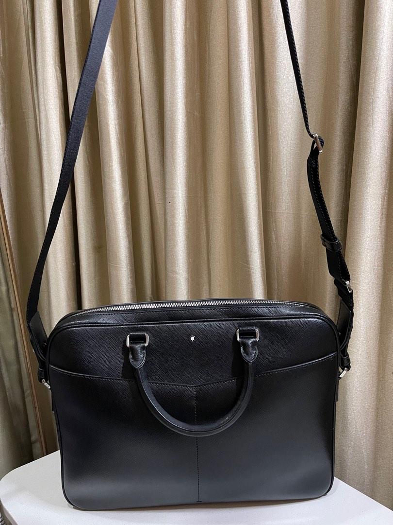 Authentic Montblanc Sartorial Ultra Slim Document Case Briefcase Laptop