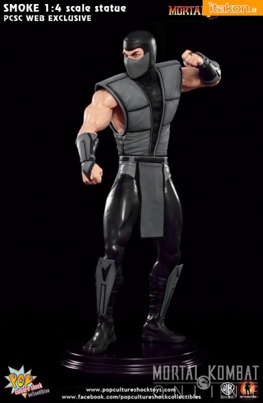 Mortal Kombat Klassic SMOKE 14 Scale Statue PCS Web EXCLUSIVE