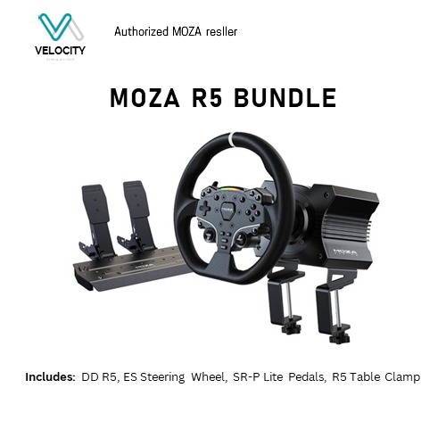 MOZA Racing R5 Bundle, Video Gaming, Gaming Accessories, Controllers on ...