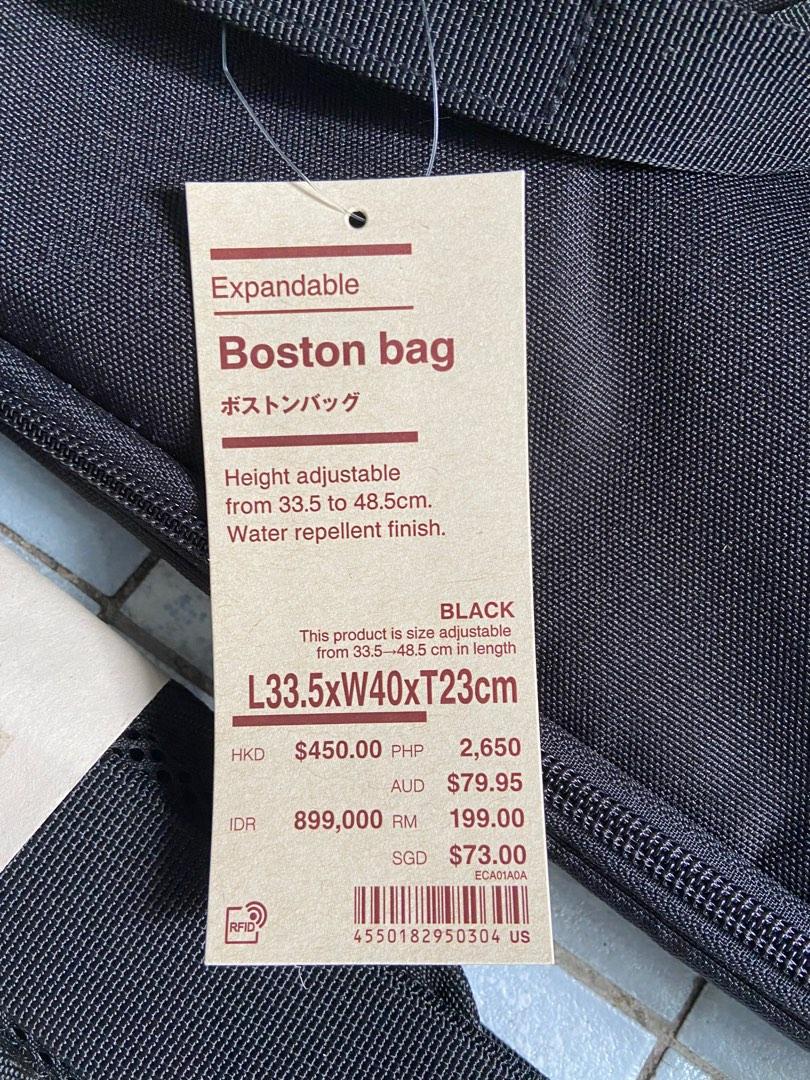 Muji Boston bag ( brand new with tag), Luxury, Bags & Wallets on Carousell