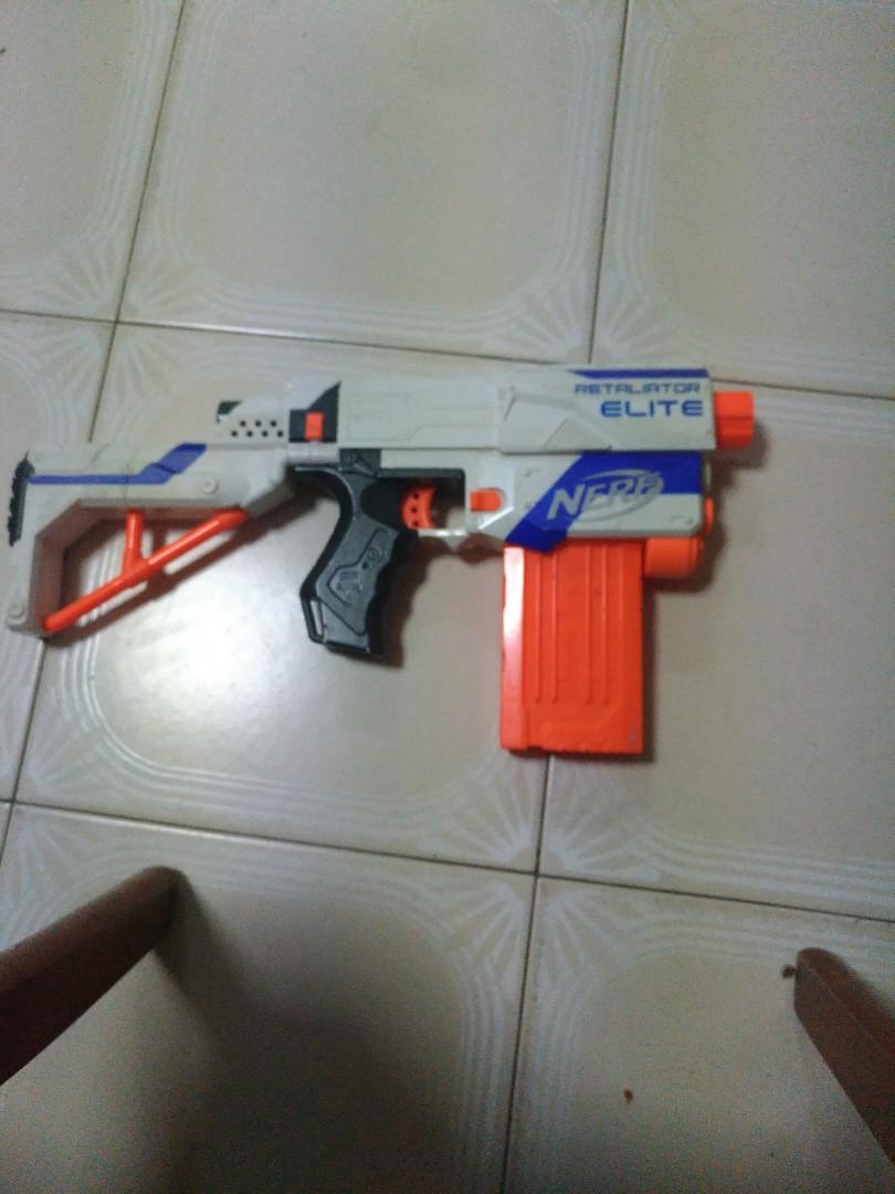 Nerf Gun Retaliator Broken Hobbies Toys Toys Games On Carousell