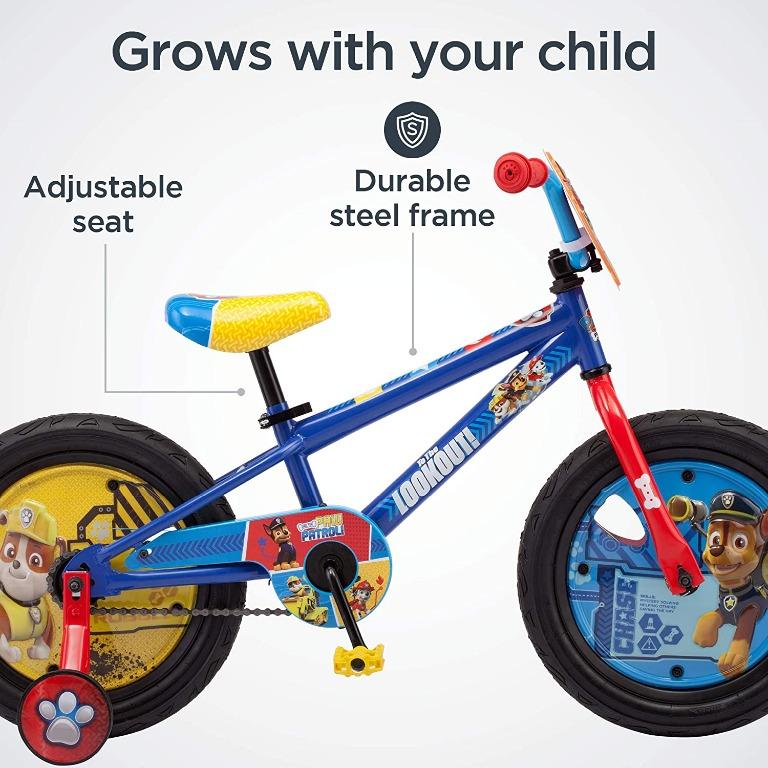 16 paw patrol bicycle cheap