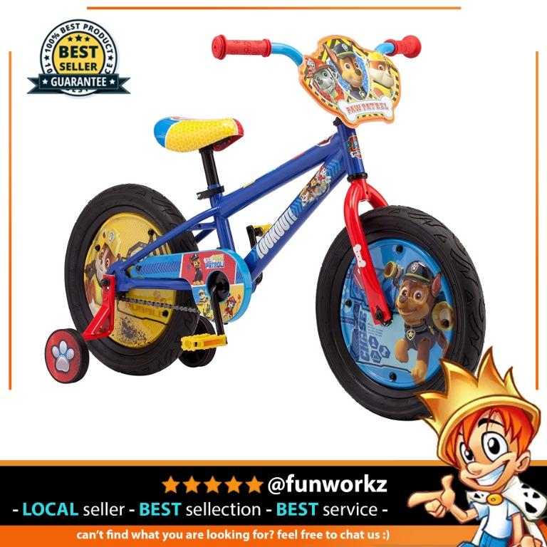 Paw patrol kid bike discount