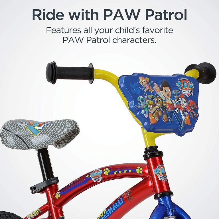 Nickelodeon 16 inch paw patrol all character bike clearance