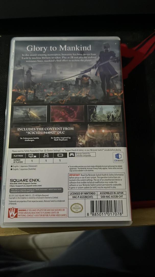 Nier Automata Yorha edition, Video Gaming, Video Games, Nintendo on ...