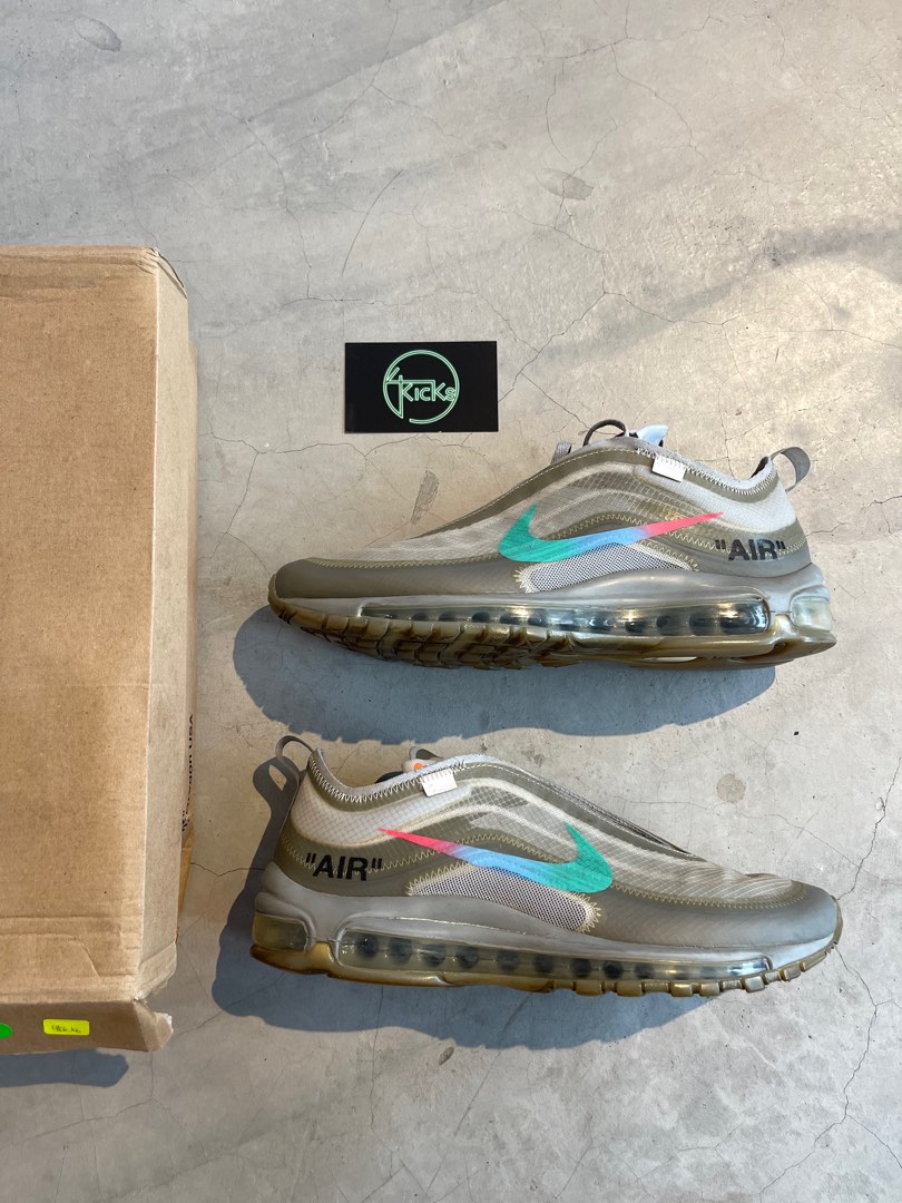 Air Max 97 Off White Menta, Men's Fashion, Footwear, Sneakers on Carousell