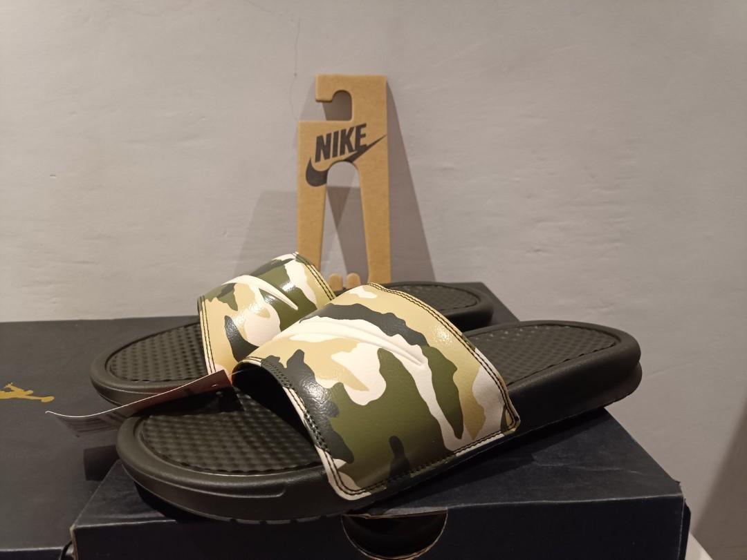 nike benassi jdi camo
