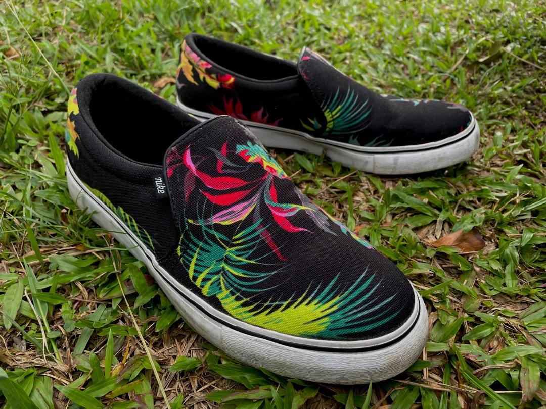Nike floral cheap skate shoes